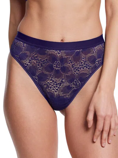 Hanky Panky Tropical Storm Thong In Purple