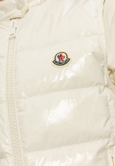 Shop Moncler Alcibia Quilted Vest In White