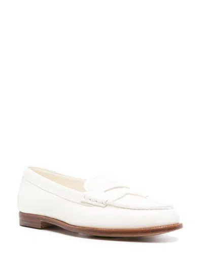 Shop Church's Kara 2 Leather Loafers In White