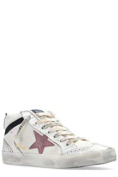 Shop Golden Goose Sneakers In White