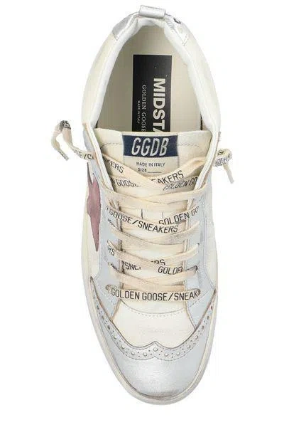 Shop Golden Goose Sneakers In White