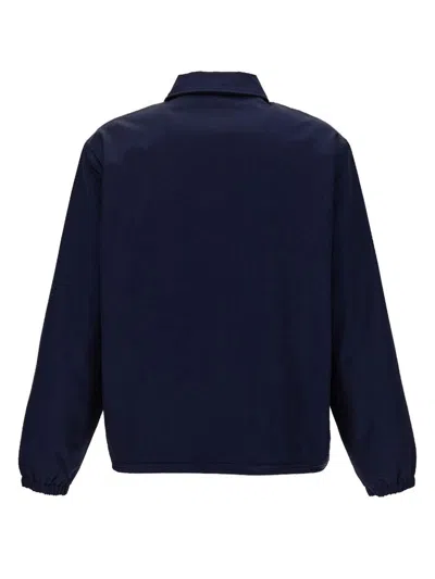 Shop Polo Ralph Lauren 'coach' Jacket In Blue