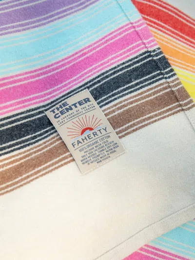 Faherty The Center Blanket In Pride