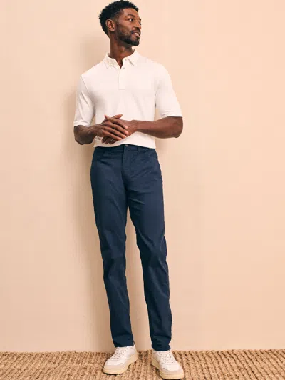 Faherty Movement&trade; 5-pocket Pants (mm Test) In Navy