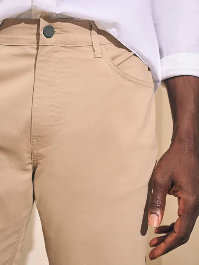 Faherty Movement&trade; 5-pocket Pants In Island West Khaki