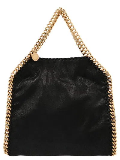 Stella Mccartney Falabella Tiny Crossbody Bag In Black