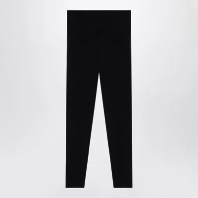 Balenciaga Activewear Leggings In Matt Nylon Blend In Black