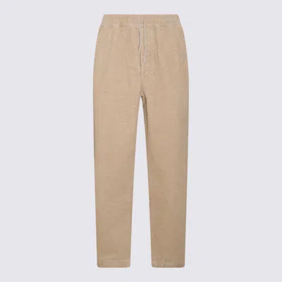 Shop Isabel Marant Beige Cotton Pants