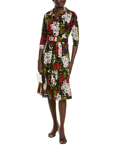 Samantha Sung Audrey 3 Shirtdress In Red