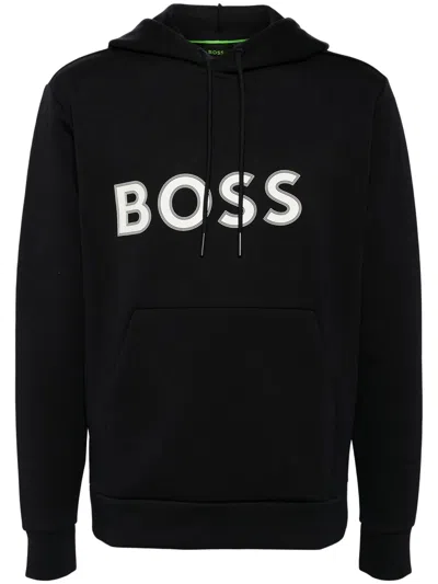 Hugo Boss Boss Man Sweatshirt Black Size L Cotton In Black