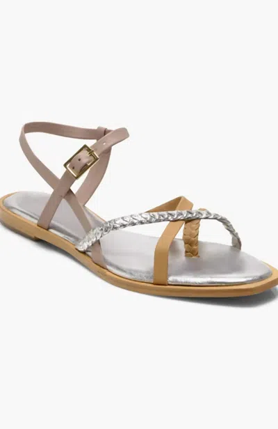 Shop Free People Women's Sunny Days Sandals In Silver