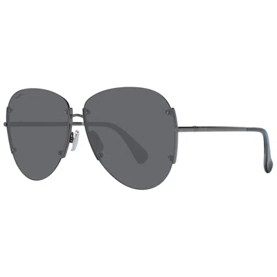 Max Mara Gray Women Sunglasses In Grey