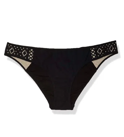 Jets Women's Indulgence Hipster Bikini In Black In Black