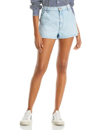 Mother Fun Dip Womens Solid Cotton Denim Shorts In Multi