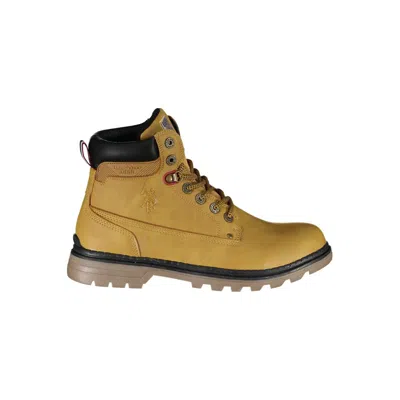 U.s. Polo Assn Yellow Polyester Boot In Yellow
