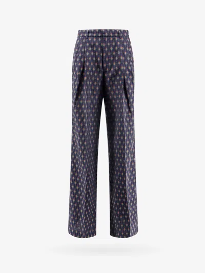 Etro Trouser In Multicolor
