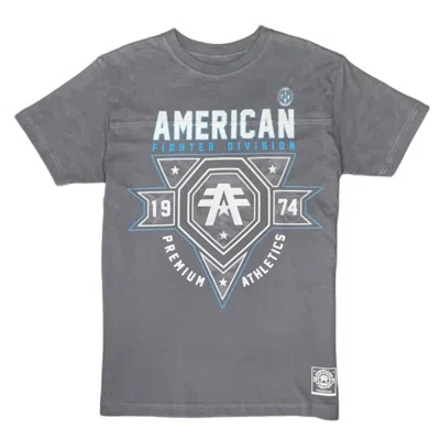 American Fighter Men's Wingate T-shirt In Grey In Grey