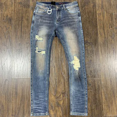 Gala Men's Lansky Denim Jean In Copper Wash In Multi