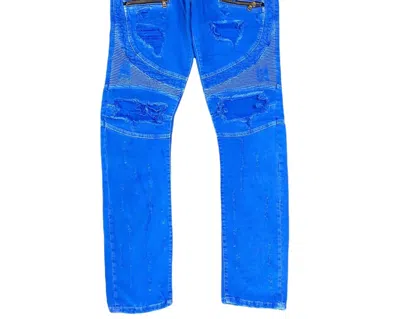 Rockstar Original Men's Lee Jean In Cobalt Blue In Blue