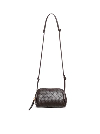 Bottega Veneta Braided Concert Pouch In Brown