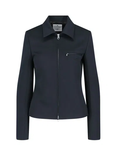 Shop Courrèges Jackets In Black