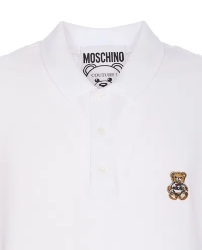 Shop Moschino T-shirts And Polos In White