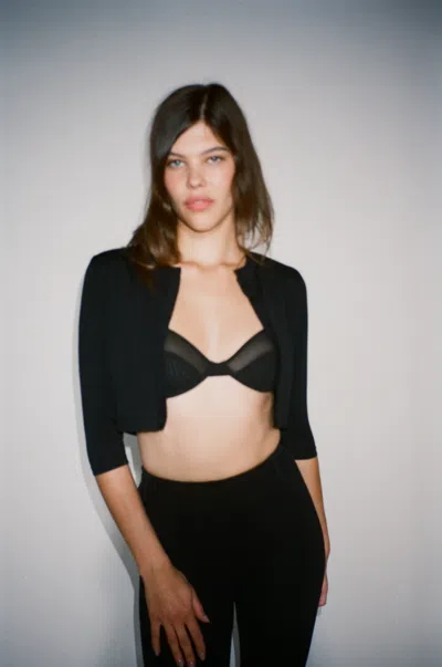 Pf24 Frida Cardigan In Black