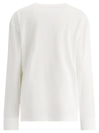 Shop Alexander Wang T-shirt With Rubberized Logo In White