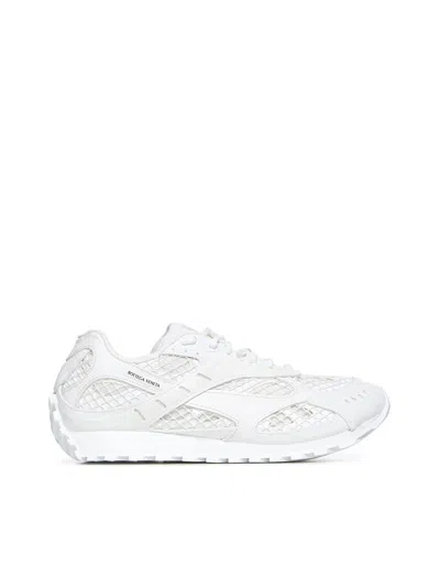 Shop Bottega Veneta Sneakers In White