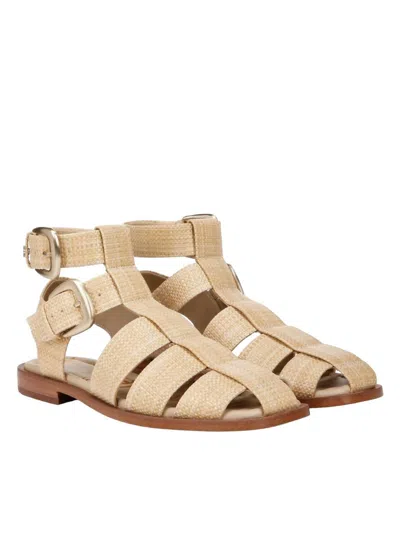 Sam Edelman Dawn Sandal In Beige