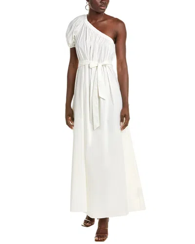 Diane Von Furstenberg Pasquale Maxi Dress In White