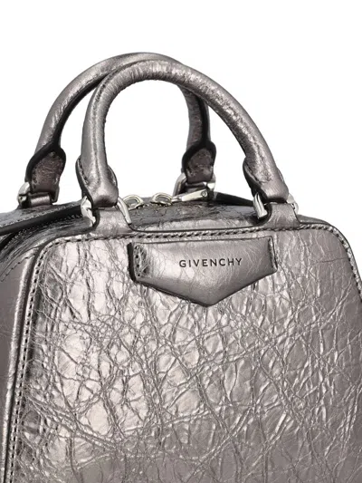 Shop Givenchy Handbags In Silvery Grey