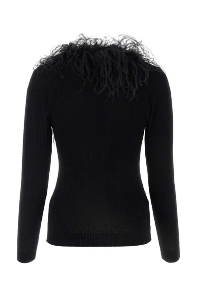 Shop Alessandra Rich Knitwear In Black