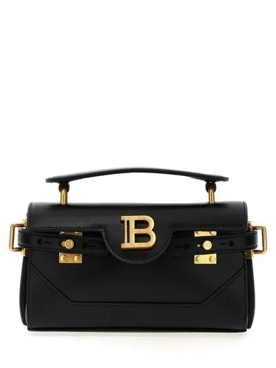 Shop Balmain 'b-buzz 19' Handbag In Black