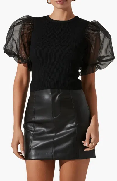 Astr Avery Top In Black