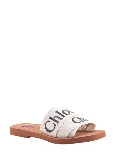 Shop Chloé Woody In White