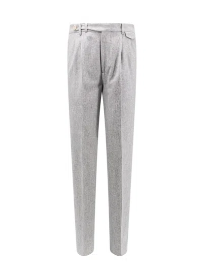 Shop Brunello Cucinelli Trouser In Grey