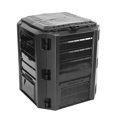 Shop Quikfurn Black Composter 100-gallon Compost Bin For Home Composting