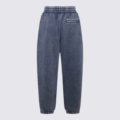 Shop Alexander Wang Trousers In Acid Black Ice