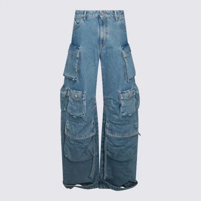 Shop Attico The  Jeans Blue