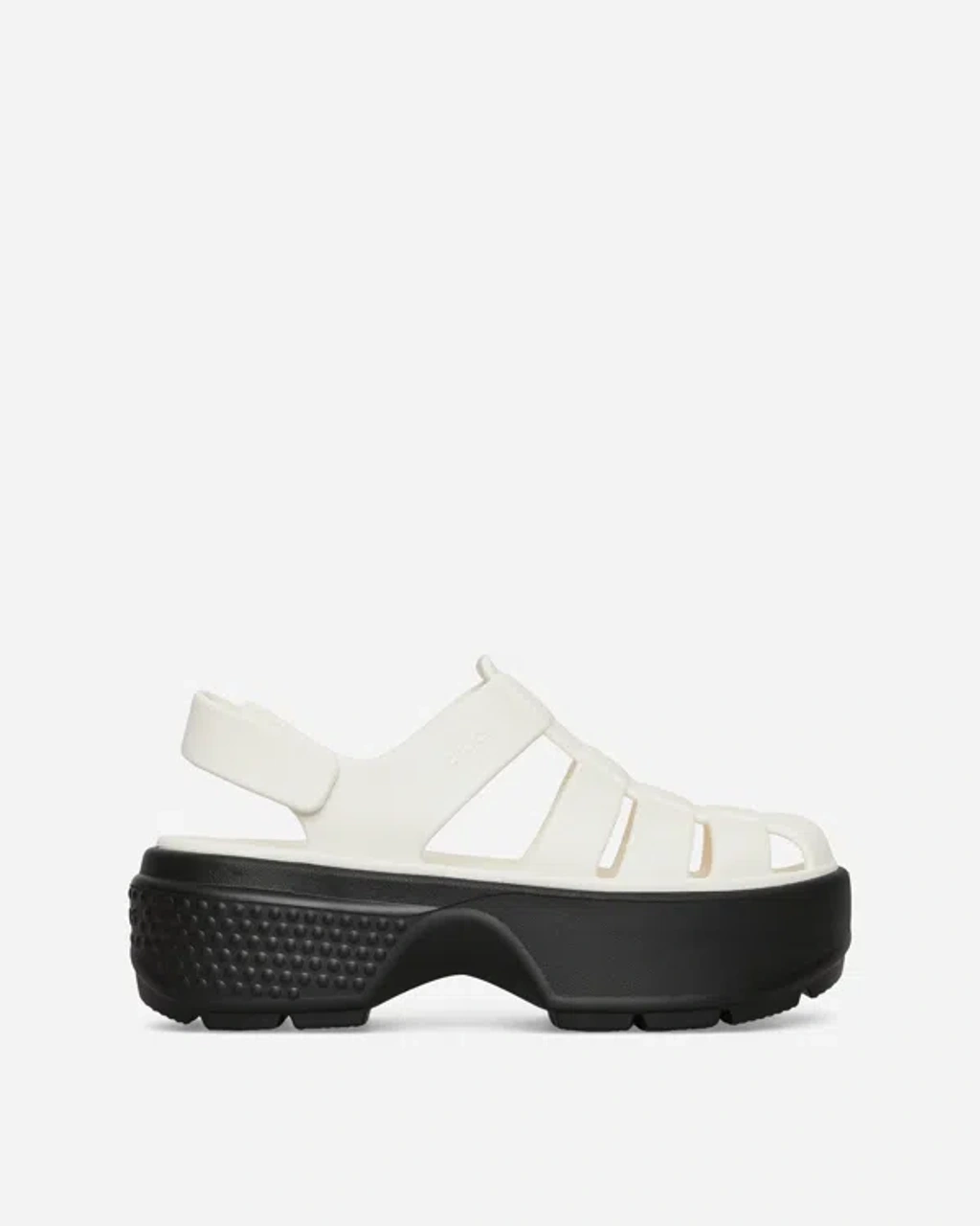 Crocs White Stomp Fisherman Sandals In Chalk | ModeSens