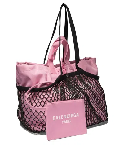 Balenciaga Spacious Tote Handbag For Women In Pink
