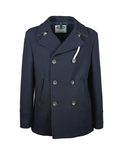 Shop Camplin Coat In Blue