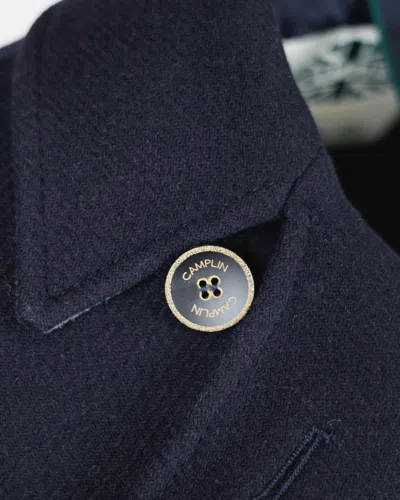 Shop Camplin Coat In Blue