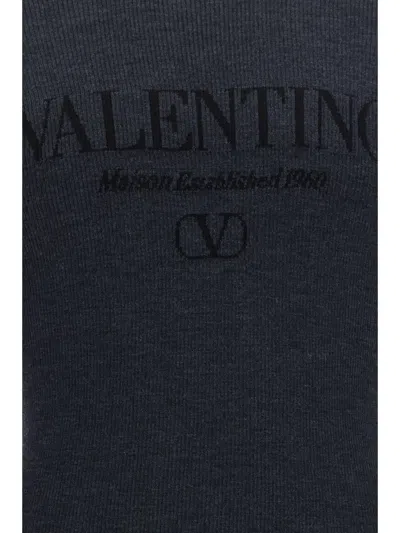 Shop Valentino Maglia |  | Wool In Grigio Melange