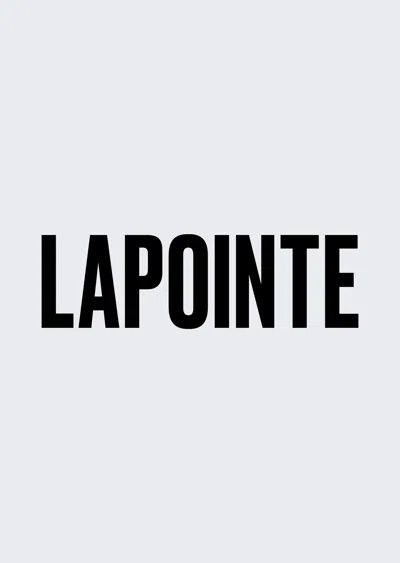 Lapointe Matte Crepe Double Breasted Blazer In Black