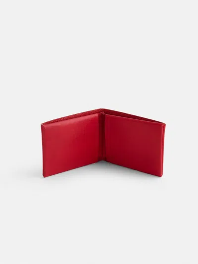 Alex Mill Maximum Henry Bifold Wallet In Red