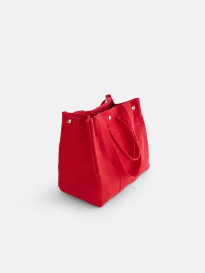 Alex Mill The Perfect Weekday Tote In Red