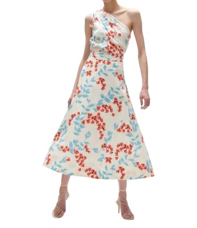 Figue Isla Skirt In Wispy Floral Cream In Multi