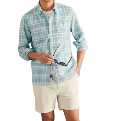 Faherty Surf Flannel Shirt In Multi